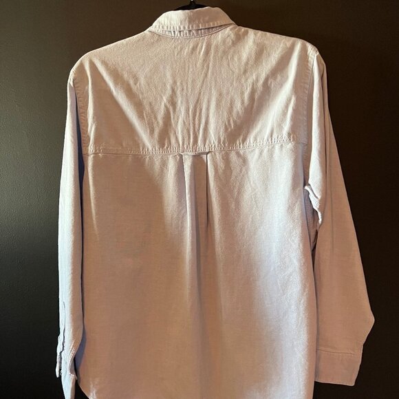 L.L. Bean Youth Button Down, Light Blue, Size 16 - Picture 2 of 3